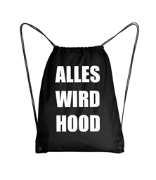 Zeige Details für ALLES WIRD HOOD - BEUTEL (schwarz) Bild von ALLES WIRD HOOD - BEUTEL (schwarz)
